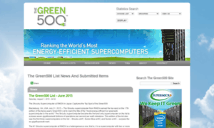 Green500.org thumbnail