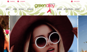 Greenalleysalon.com thumbnail