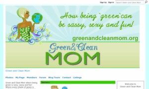 Greenandcleanmom.ning.com thumbnail