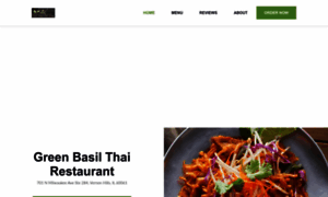 Greenbasilthairestaurant.com thumbnail