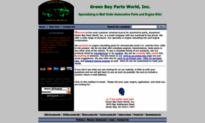 Greenbaypartsworld.net thumbnail