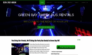 Greenbaypartybusrentals.com thumbnail