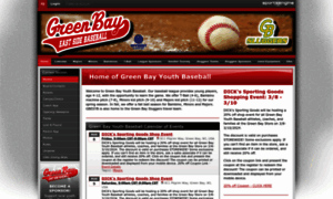 Greenbayyouthbaseball.org thumbnail