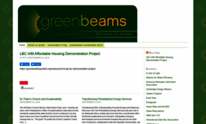 Greenbeams.us thumbnail