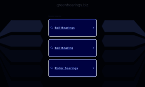 Greenbearings.biz thumbnail