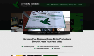 Greenbirdieproductions.com thumbnail