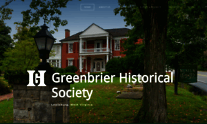 Greenbrierhistorical.org thumbnail