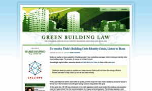 Greenbuildinglawblog.com thumbnail