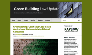 Greenbuildinglawupdate.com thumbnail