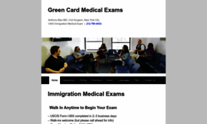 Greencardmedicalexam.com thumbnail