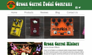 Greencarrotpedals.co.uk thumbnail