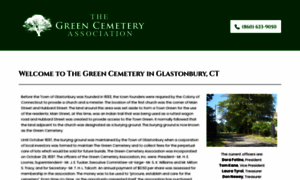 Greencemeteryassociation.net thumbnail
