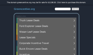 Greencentive.org thumbnail