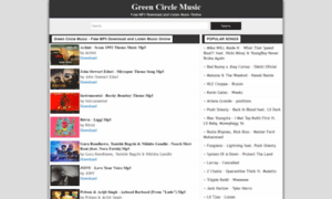 Greencirclemusic.com thumbnail