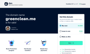 Greenclean.me thumbnail