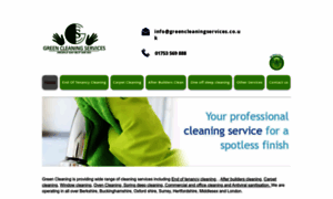Greencleaningservices.co.uk thumbnail