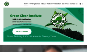 Greencleaninstitute.com thumbnail