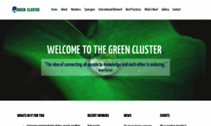 Greenclustercy.org thumbnail