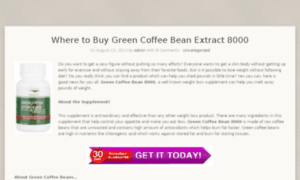 Greencoffeebean8000.com thumbnail