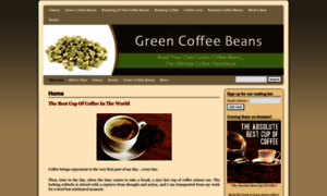 Greencoffeebeansonline.com thumbnail