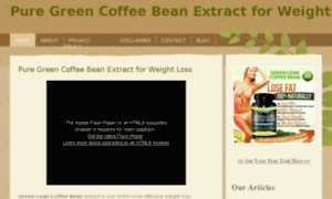 Greencoffeeextractweightloss.webs.com thumbnail
