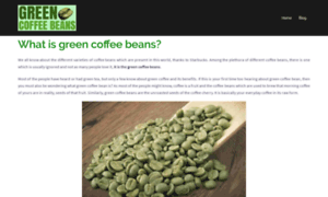 Greencoffeex.in thumbnail