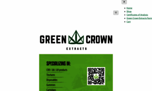 Greencrownextracts.com thumbnail