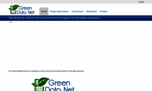 Greendatanet-project.eu thumbnail