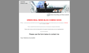 Greendealuk.co.uk thumbnail