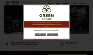 Greendreamcannabis.com thumbnail