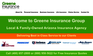 Greeneinsurancegroup.com thumbnail