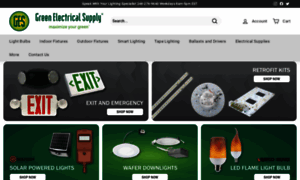 Greenelectricalsupply.com thumbnail
