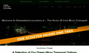 Greenelectricscooters.ie thumbnail