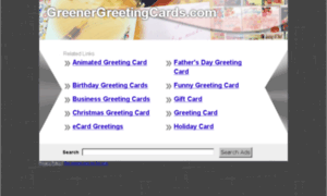 Greenergreetingcards.com thumbnail
