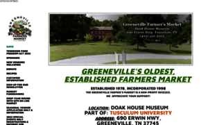 Greenevillefarmersmarket.com thumbnail