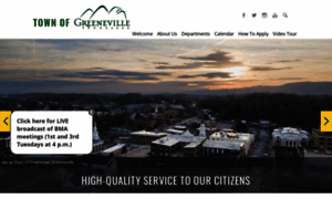 Greenevilletn.gov thumbnail