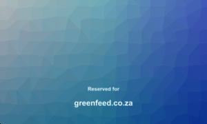 Greenfeed.co.za thumbnail