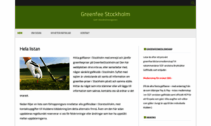 Greenfeestockholm.se thumbnail