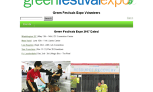 Greenfestivals.volunteerhub.com thumbnail
