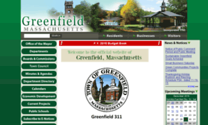 Greenfieldma.virtualtownhall.net thumbnail