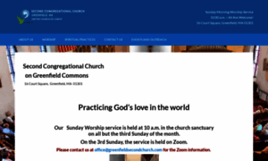 Greenfieldsecondchurch.com thumbnail