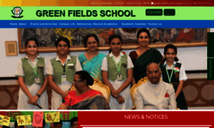 Greenfieldsschool.co.in thumbnail