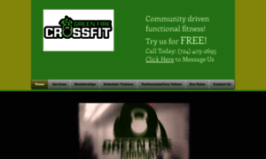 Greenfirecrossfit.net thumbnail