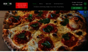 Greenfirepizza.com thumbnail