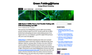 Greenfoldingathome.com thumbnail