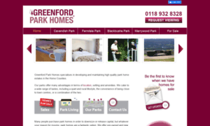 Greenfordparkhomes.co.uk thumbnail