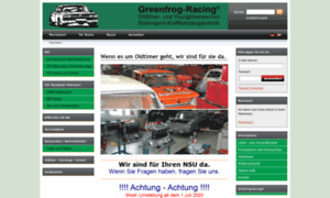 Greenfrog-racing.de thumbnail