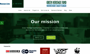 Greenfundsuriname.org thumbnail