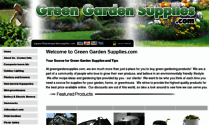 Greengardensupplies.com thumbnail