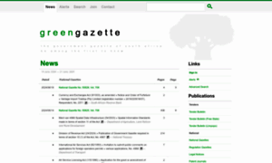 Greengazette.co.za thumbnail